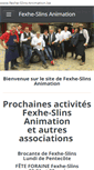 Mobile Screenshot of fexhe-slins-animation.be